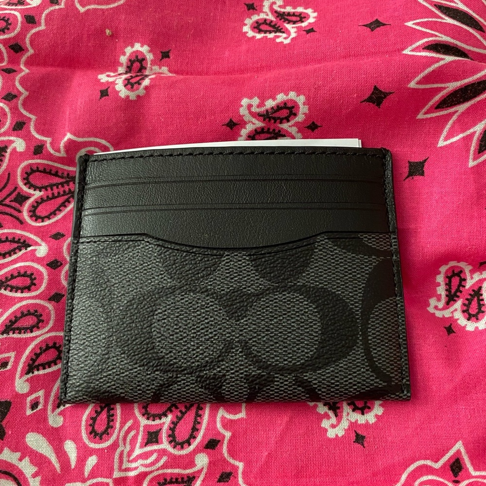 Classic Coach card case
